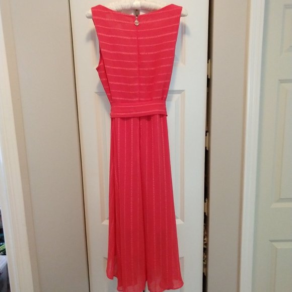 Tommy Hilfiger Women's Sleeveless Dress in Coral size 10. - Picture 7 of 9
